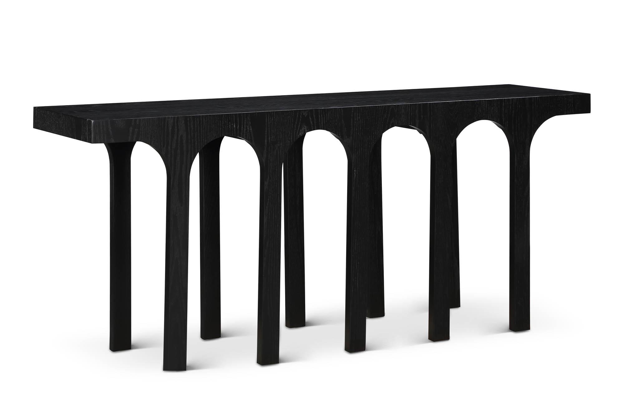Meridian Furniture 99076Black-T Console Table