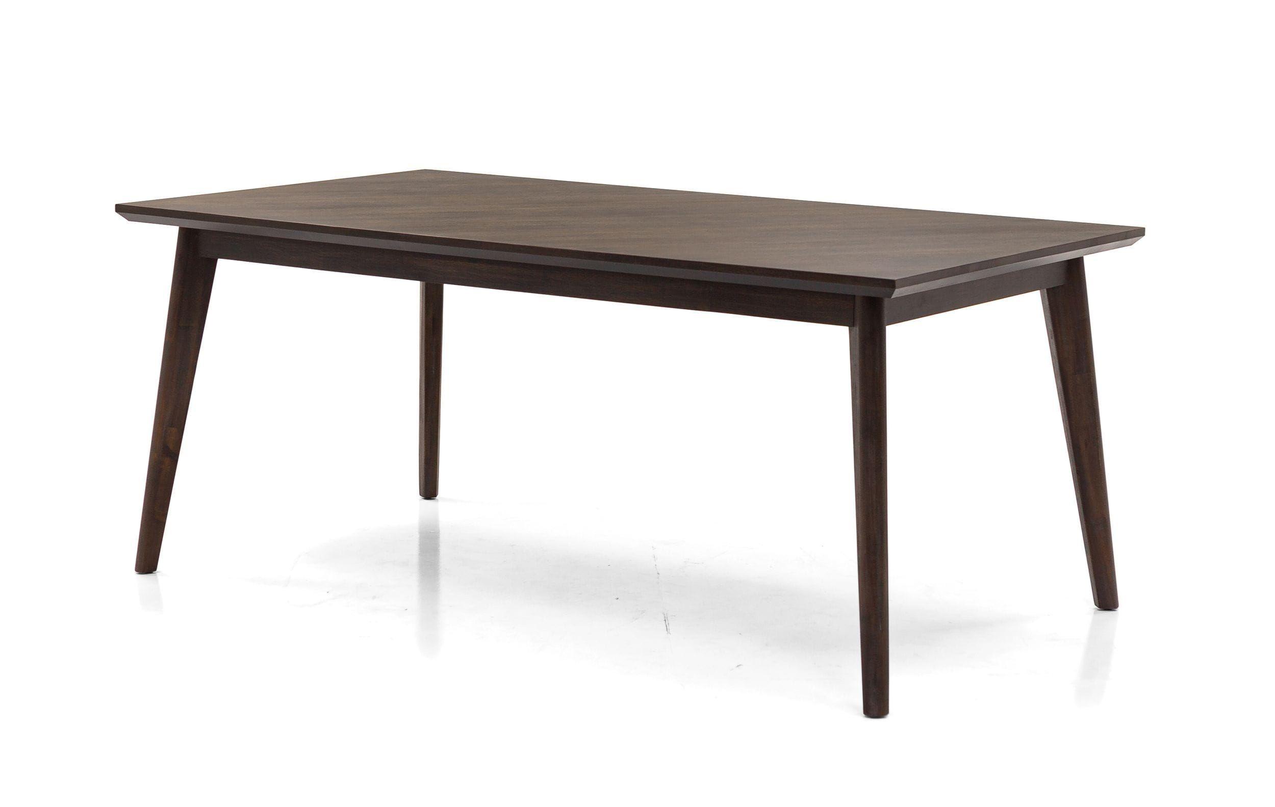 Contemporary, Modern Dining Table Roger VGWDSTHLDT210-BRN-DT in Brown 