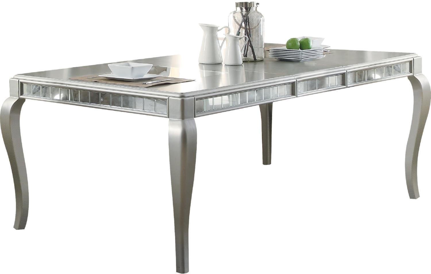 

    
Francesca-62080-Set-11 Acme Furniture Dining Table Set
