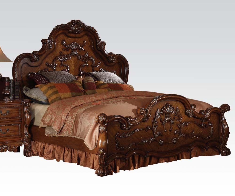

    
Acme Furniture Dresden-12140Q Panel Bed Cherry Dresden-12140Q
