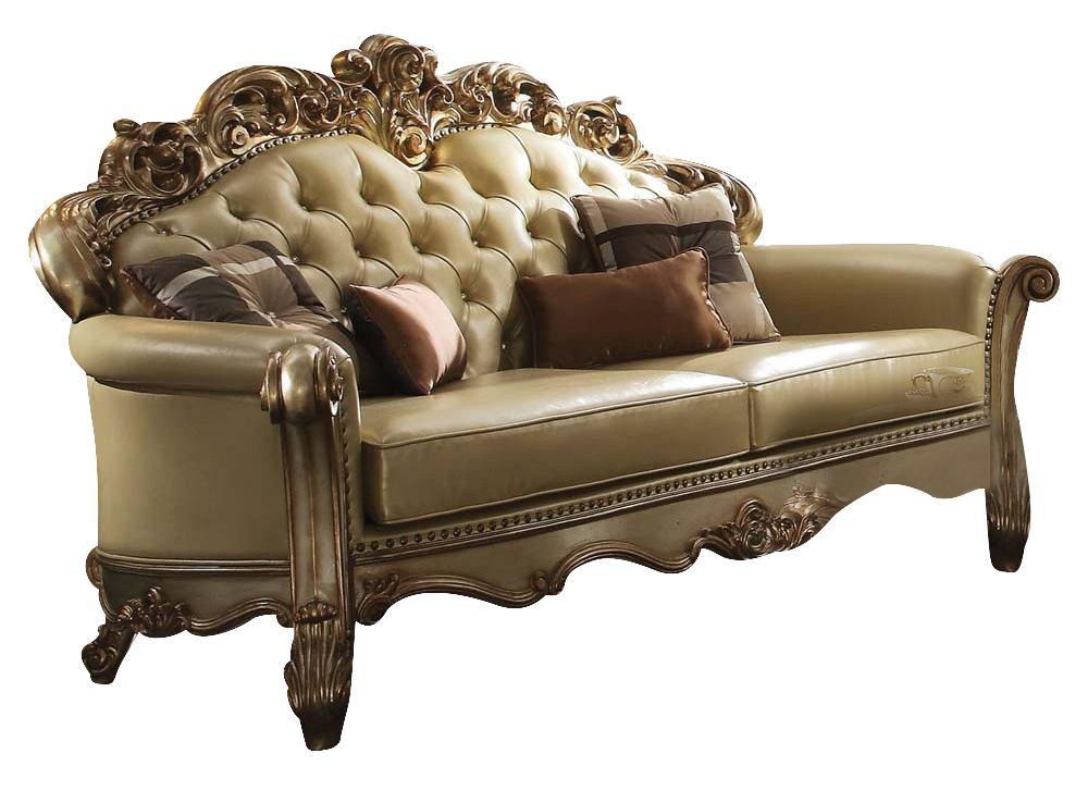 

        
Acme Furniture Vendome-53000 Sofa Loveseat Beige Polyurethane 0840412530005
