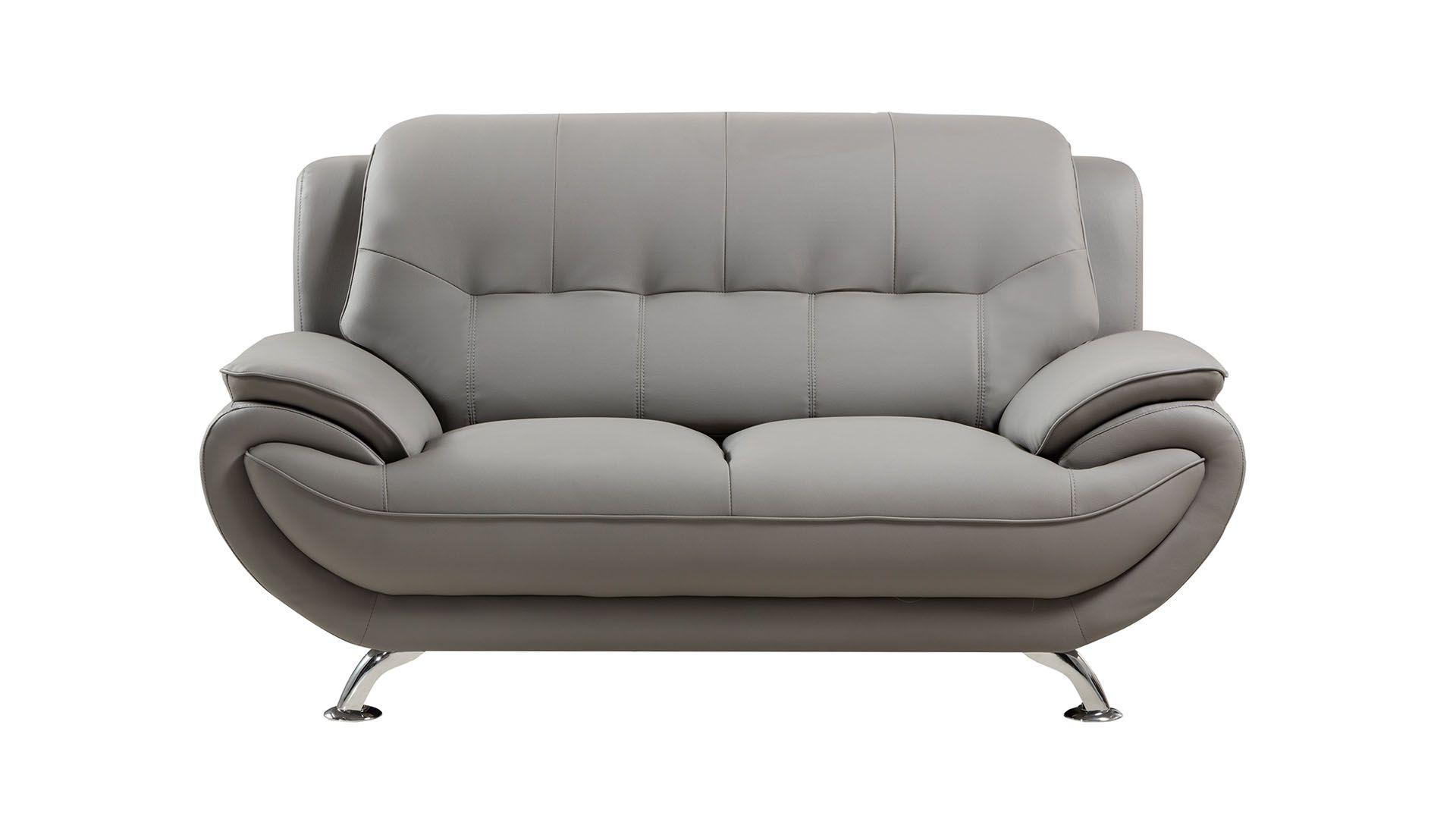 

        
American Eagle Furniture AE208-GR Sofa Set Gray Faux Leather 00842295100733
