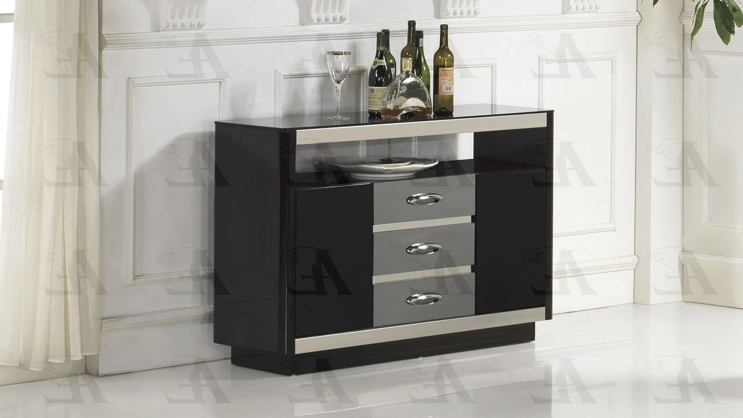 

                    
American Eagle Furniture DD-C501-B Buffet Black  Purchase 
