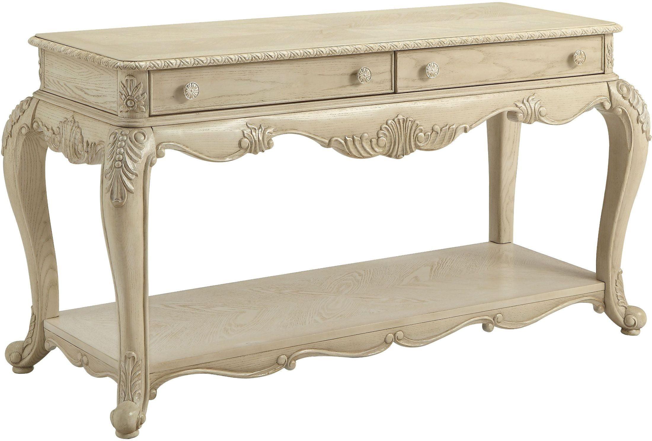 

        
Acme Furniture Ragenardus 86020 Coffee Table Set Antique/White  00840412135811
