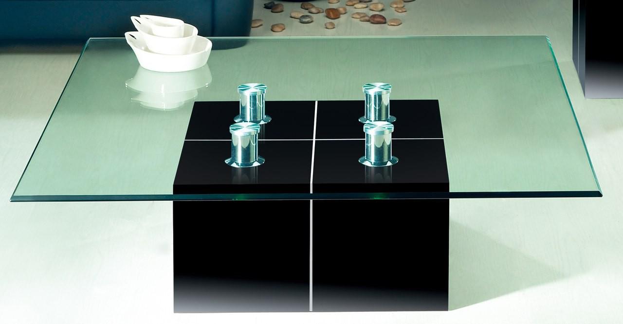 

    
At Home USA C6318 Coffee Table in Black Glass Top Contemporary Style
