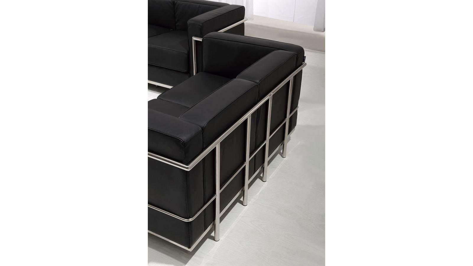 

    
At Home USA Nube Sofa Loveseat and Chair Set Black F02-BLACK-SOFA-Set-3
