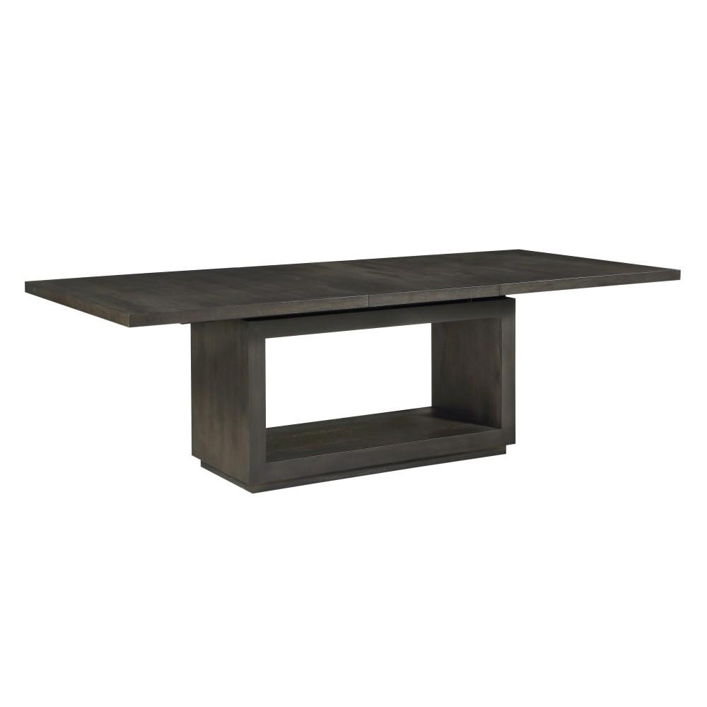 

    
Basalt Gray Rectangular Dining Table Solid Acacia OXFORD by Modus Furniture

