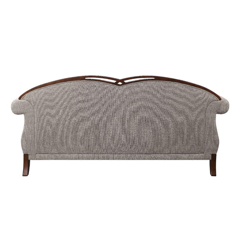 

                    
Buy Beige Fabric & Cherry Wood Sofa Set 2 Pcs Miyeon 55365 ACME Traditional Classic
