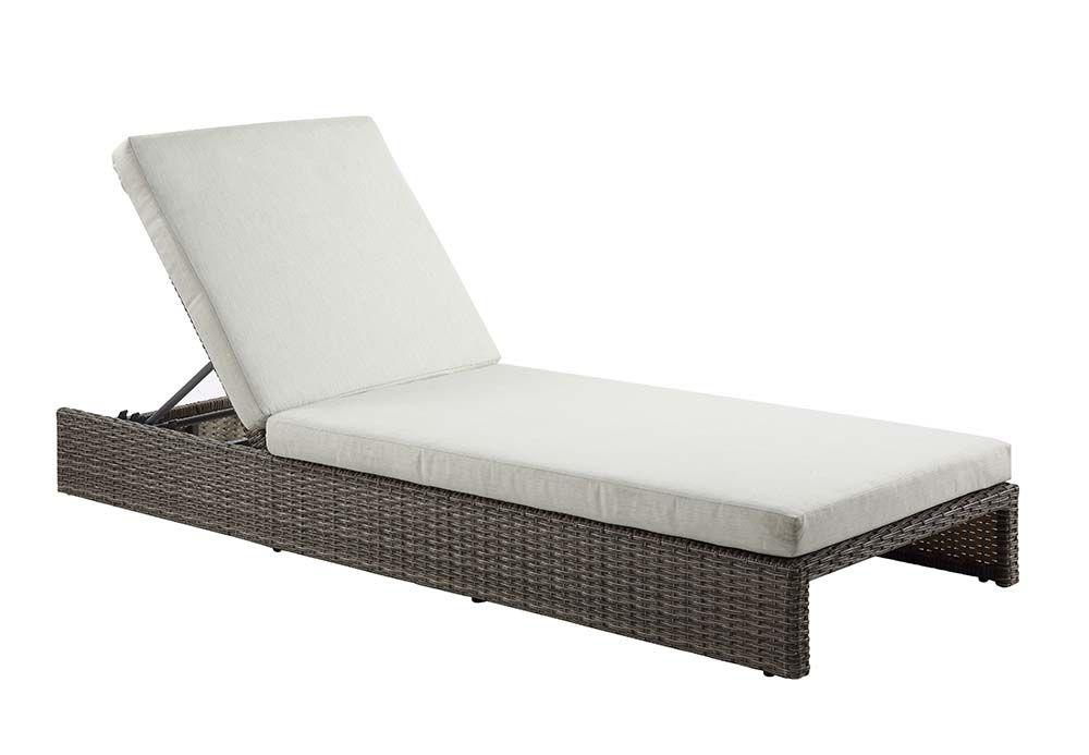 

    
Acme Furniture OT01093 Salena Lounge Chair Light Beige OT01093
