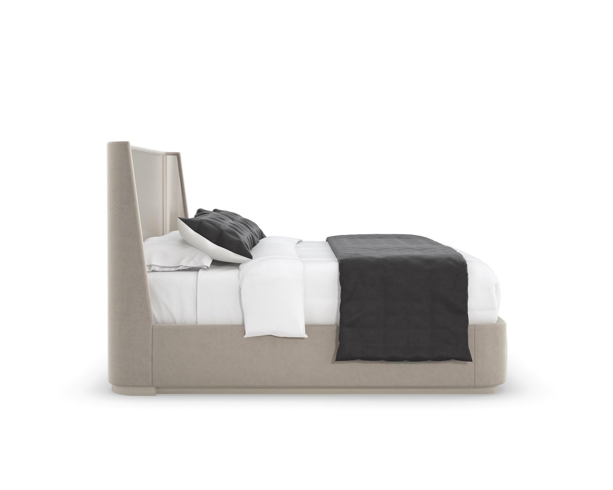 

        
Caracole DA VITA PLATFORM BED Platform Bed Set Beige Fabric 662896038637
