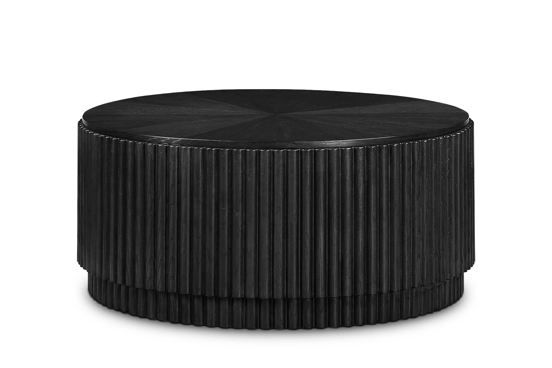 Contemporary, Modern Coffee Table 99055Black-CT 99055Black-CT in Black 
