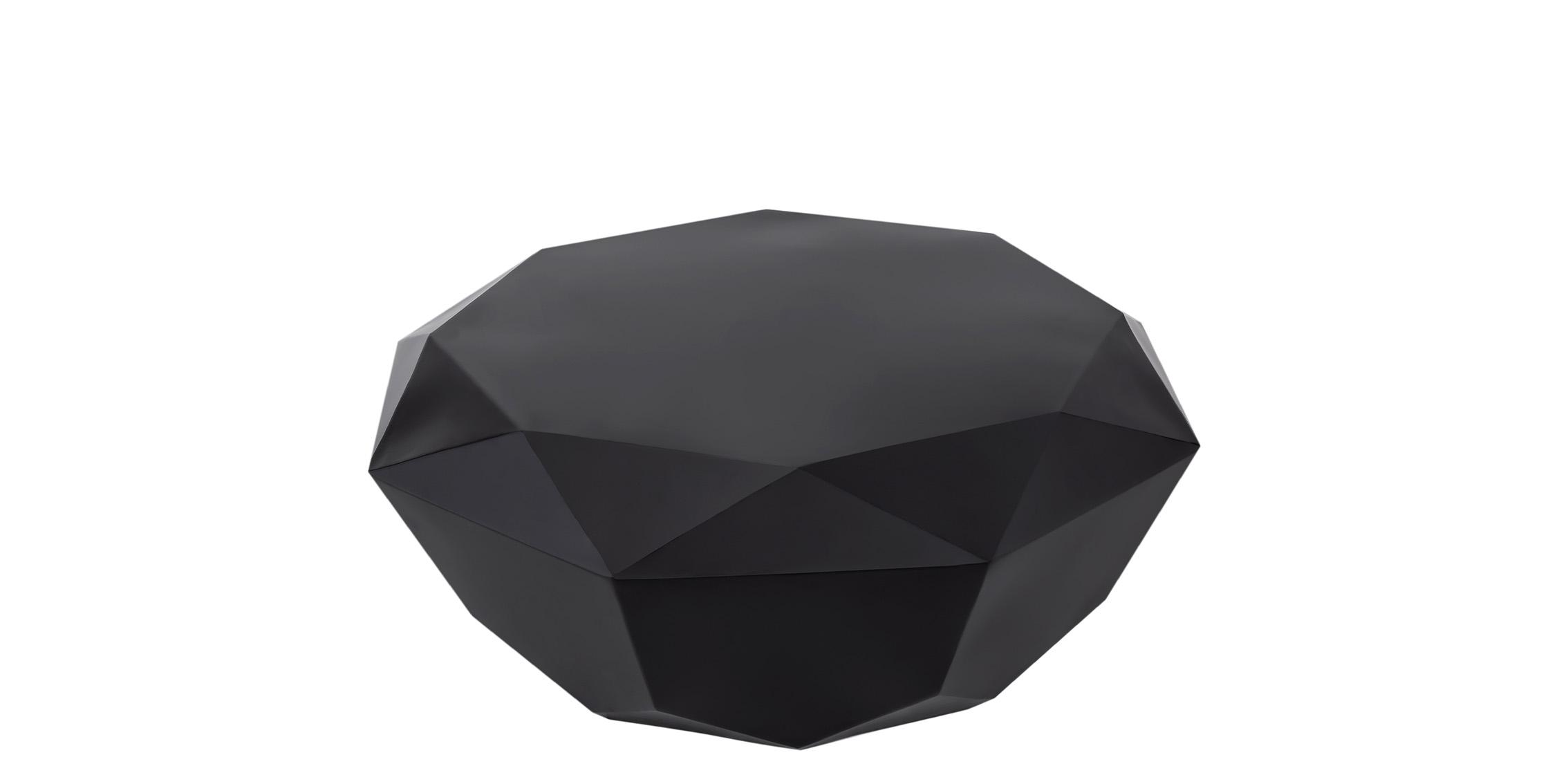 

    
Black Diamond Shape Coffee Table Gemma 222Black-C Meridian Modern Contemporary
