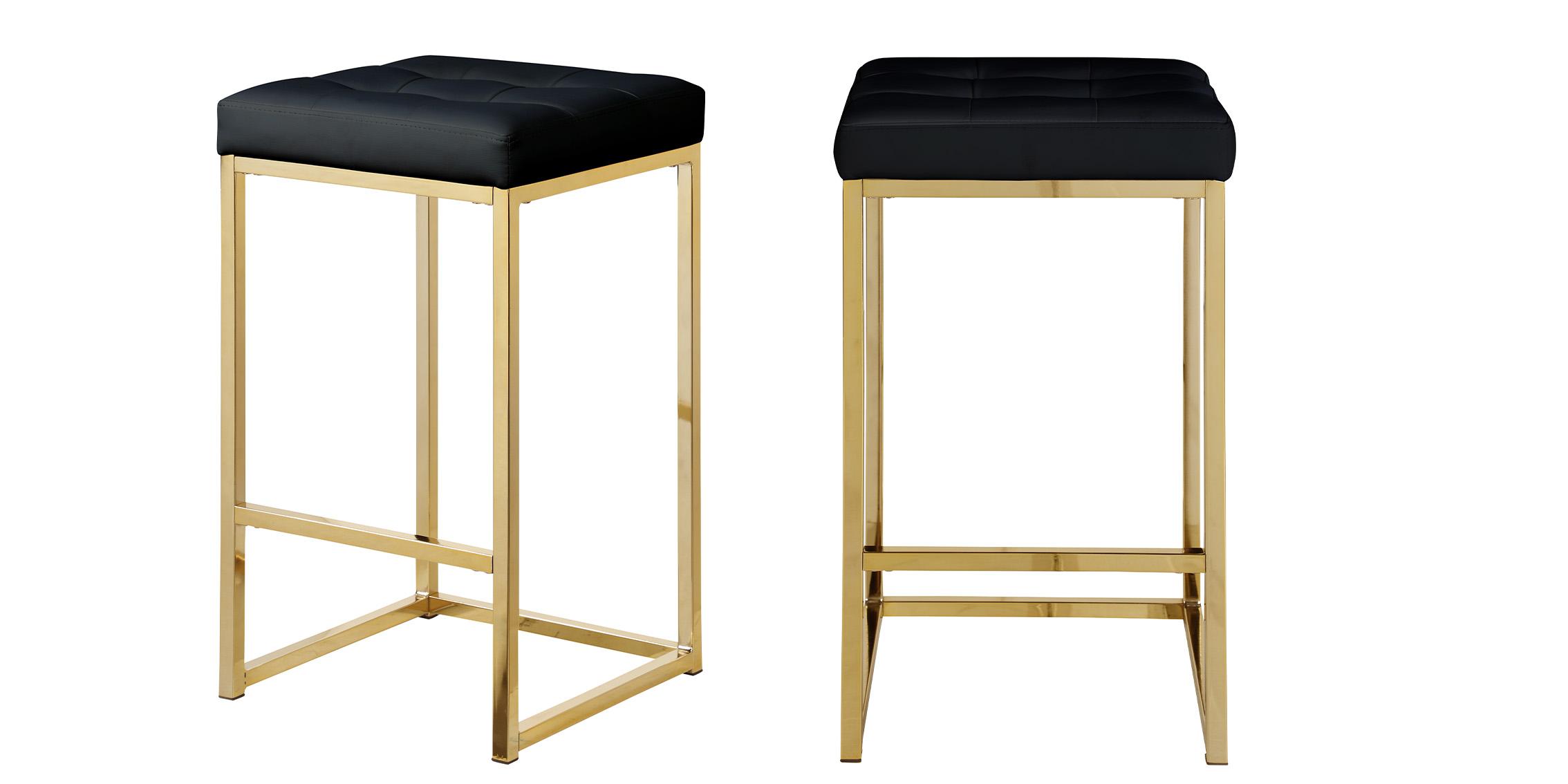 

    
Meridian Furniture NICOLA 907Black-C Counter Stool Set Gold/Black 907Black-C-Set-2

