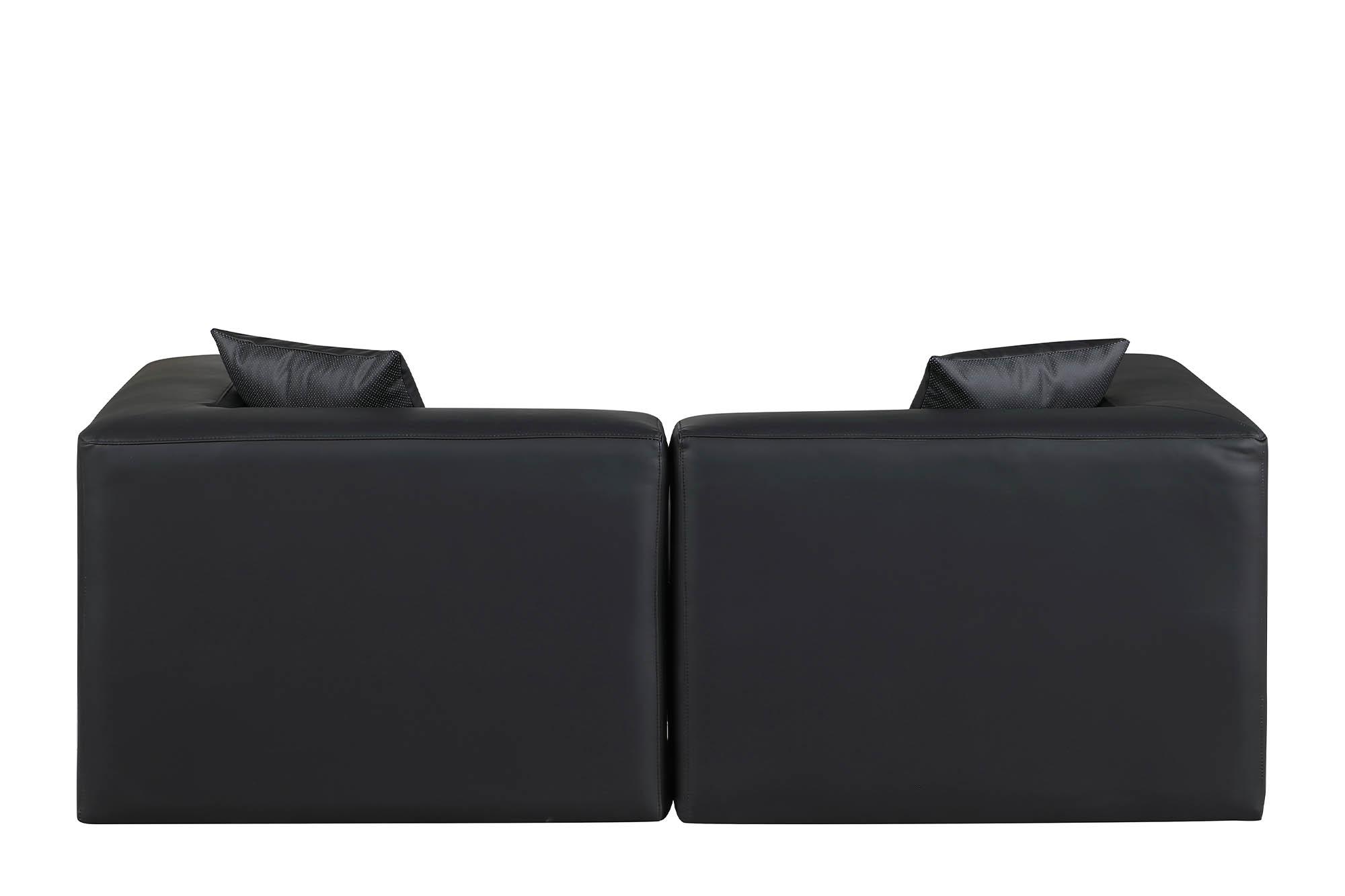 

    
668Black-S72B Meridian Furniture Modular Sofa
