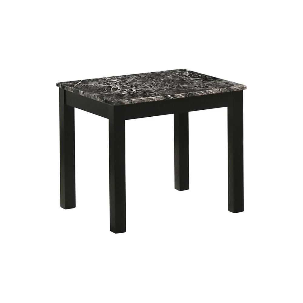 

    
Crown Mark Thurner Coffee Table and 2 End Tables Black 4167SET-MBL
