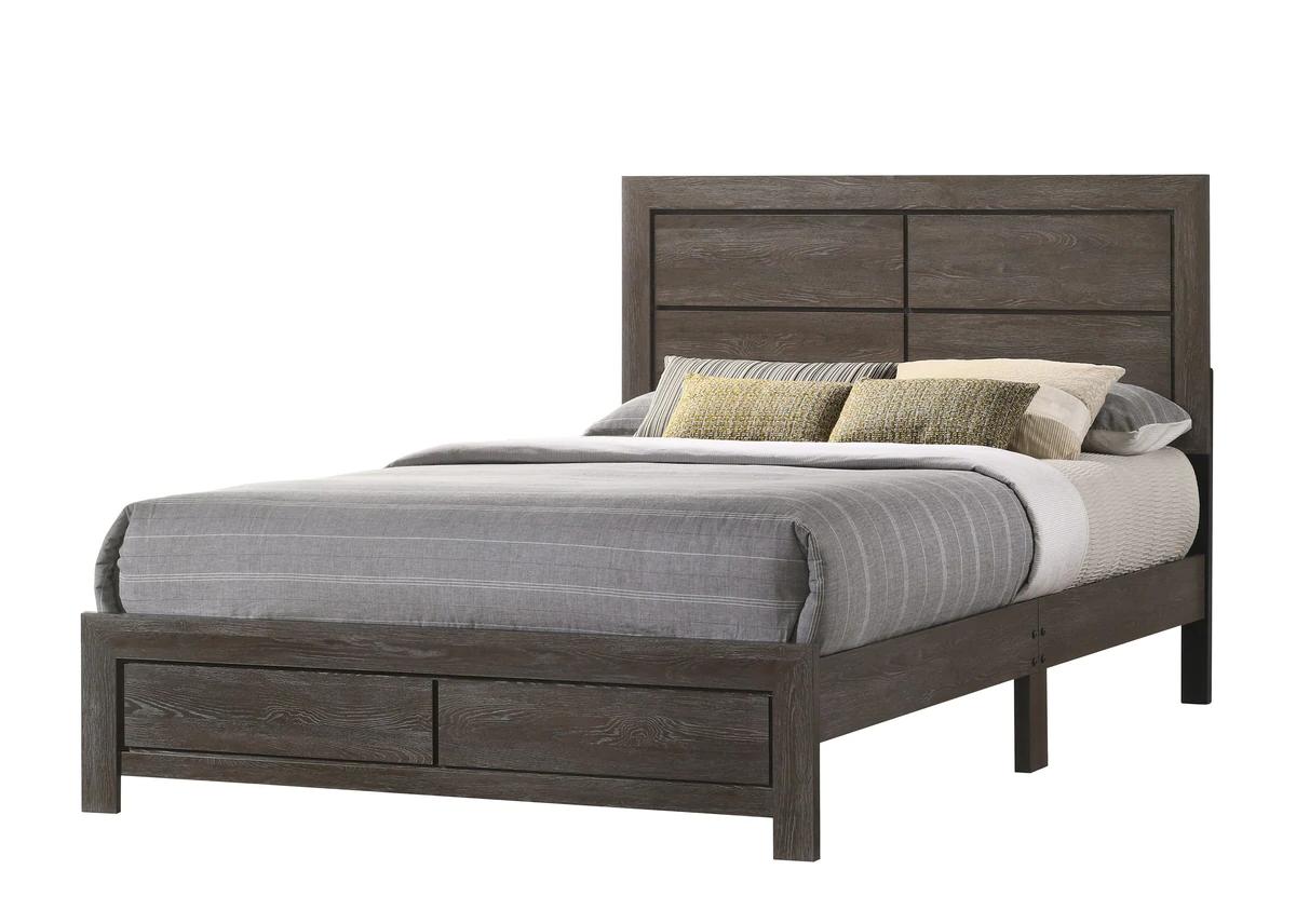 

    
Black Queen Size Panel Bed by Crown Mark Hopkins B9310-Q-Bed
