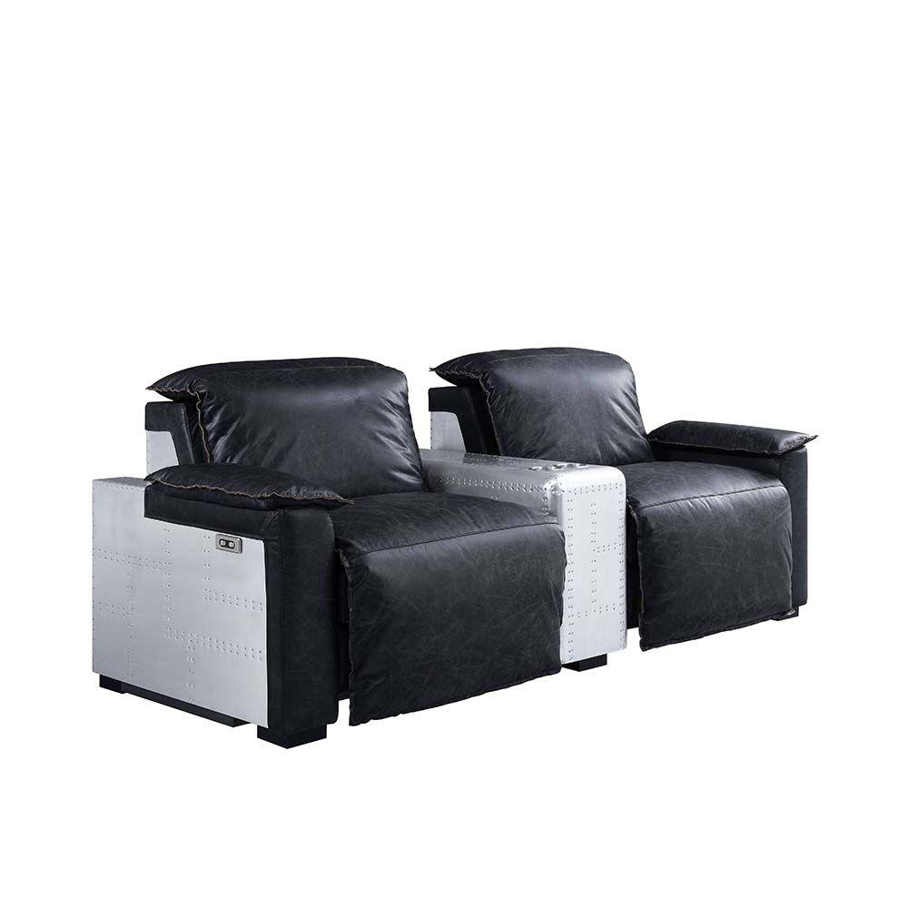 

    
Acme Furniture Misezon Power Reclining Chair Black 59952
