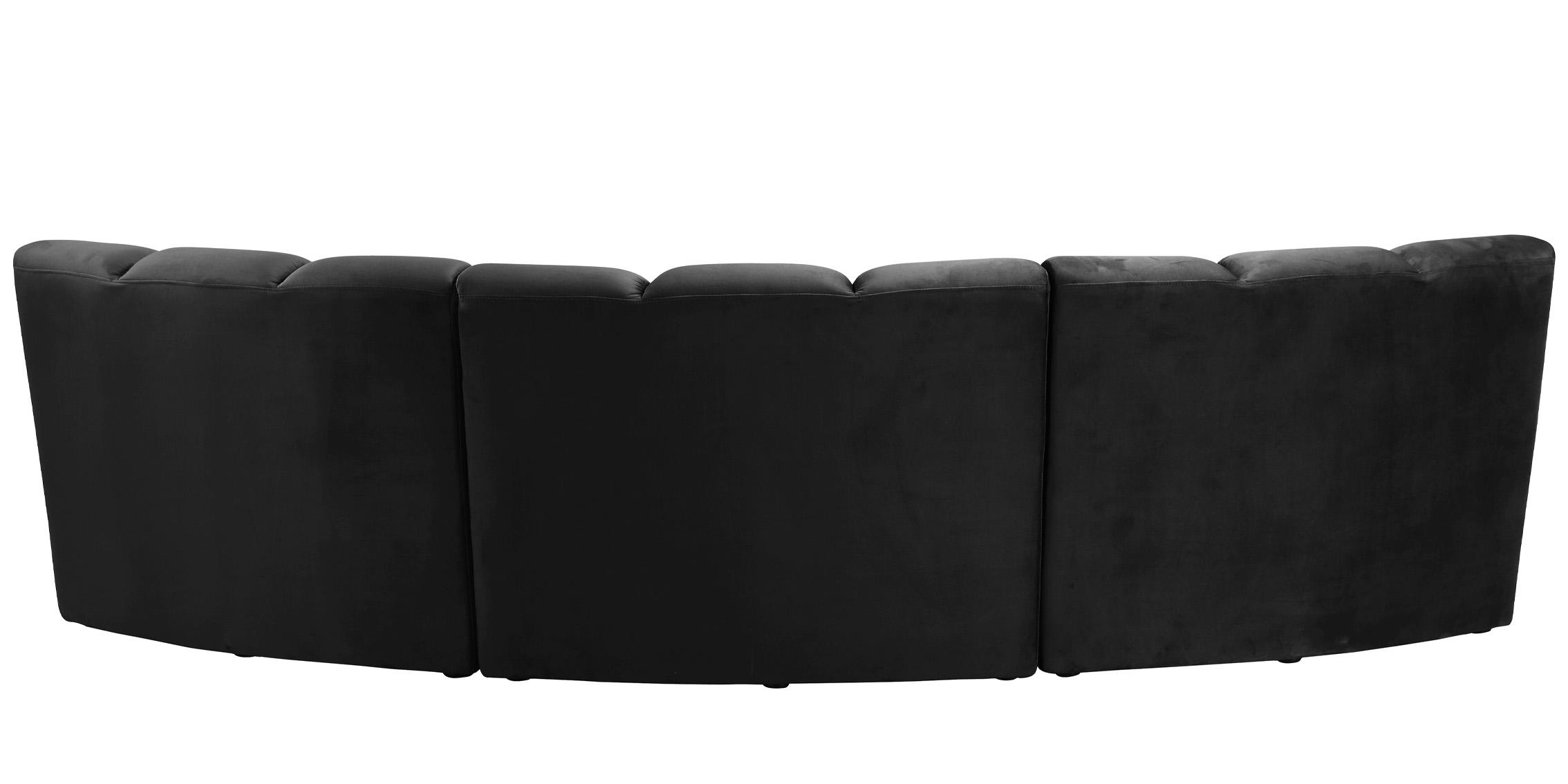 

    
638Black-3PC Black Velvet Modular Sectional Sofa INFINITY 638Black-3PC Meridian Modern
