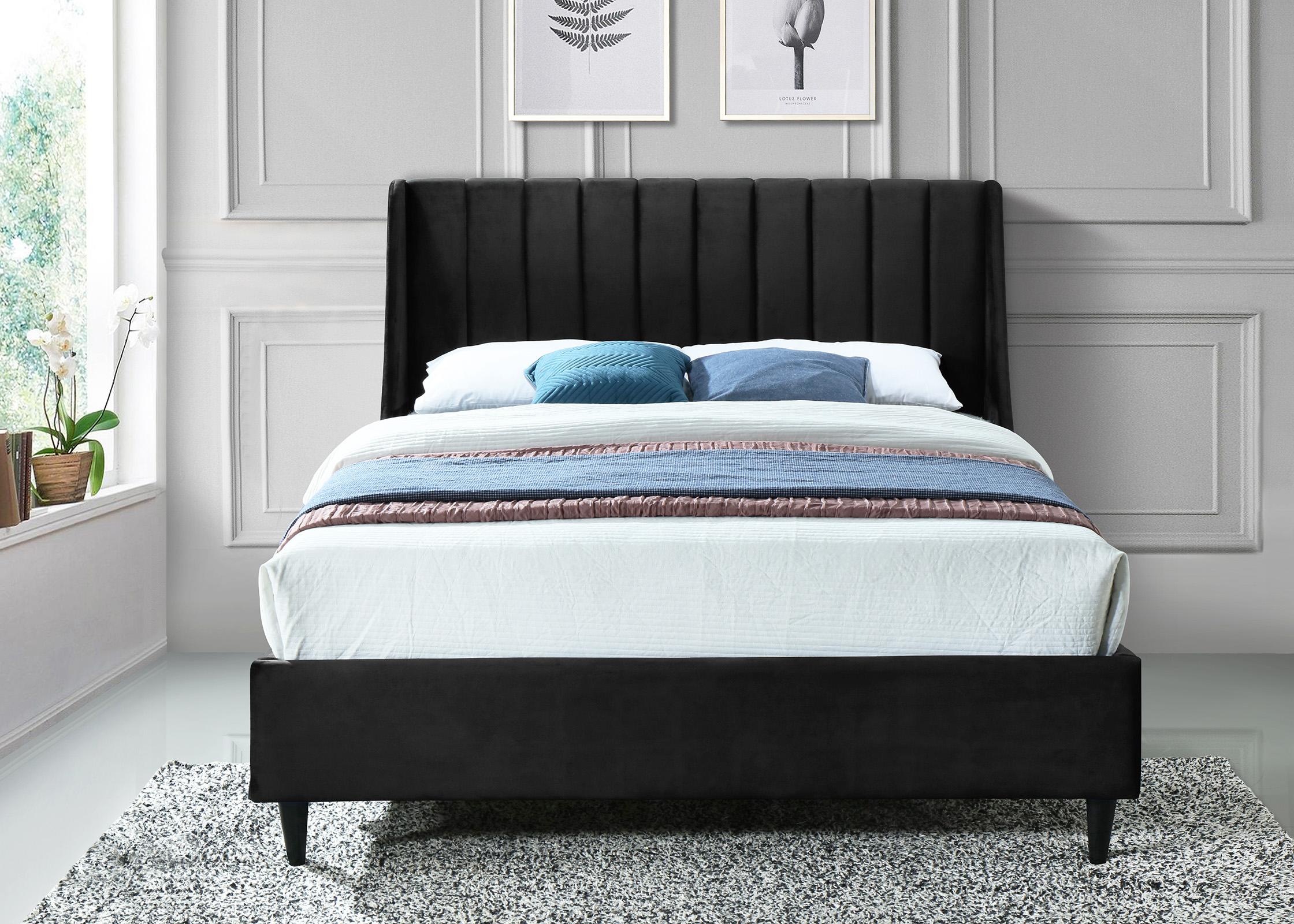

        
Meridian Furniture EVA EvaBlack-F Platform Bed Black Velvet 753359808918
