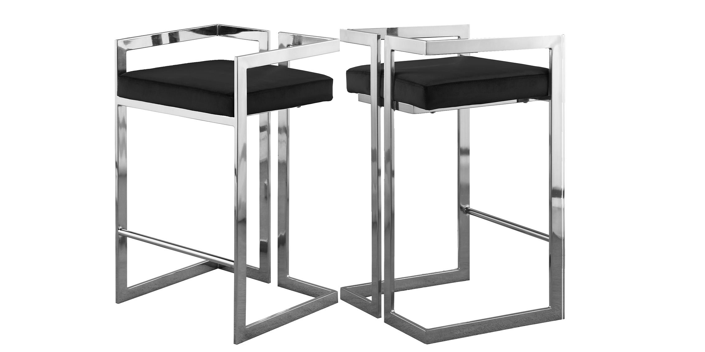 

        
Meridian Furniture EZRA 909Black Counter Stool Set Chrome/Black Velvet 704831406177
