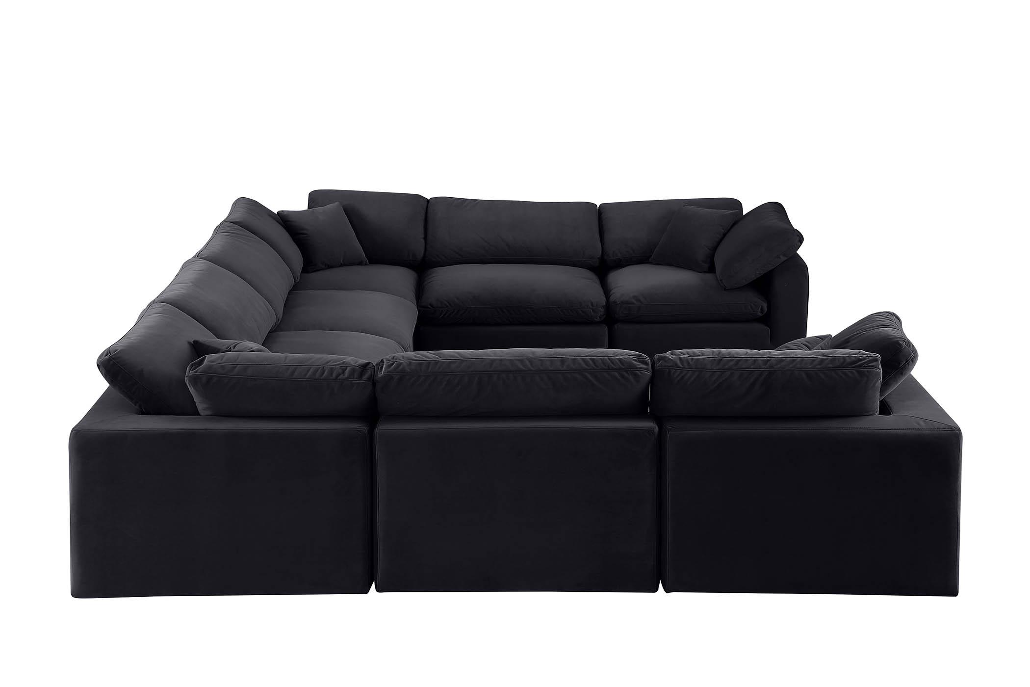

        
Meridian Furniture 189Black-Sec8A Modular Sectional Black Velvet 094308289724
