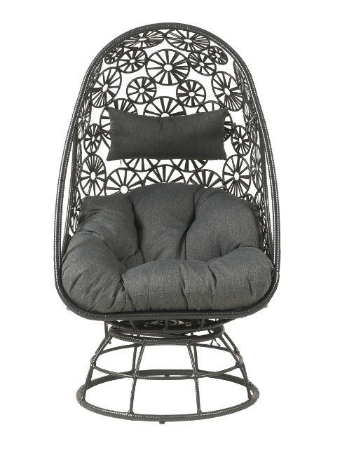 

    
Acme Furniture 45113 Hikre Lounge Chair Charcoal Grey 45113
