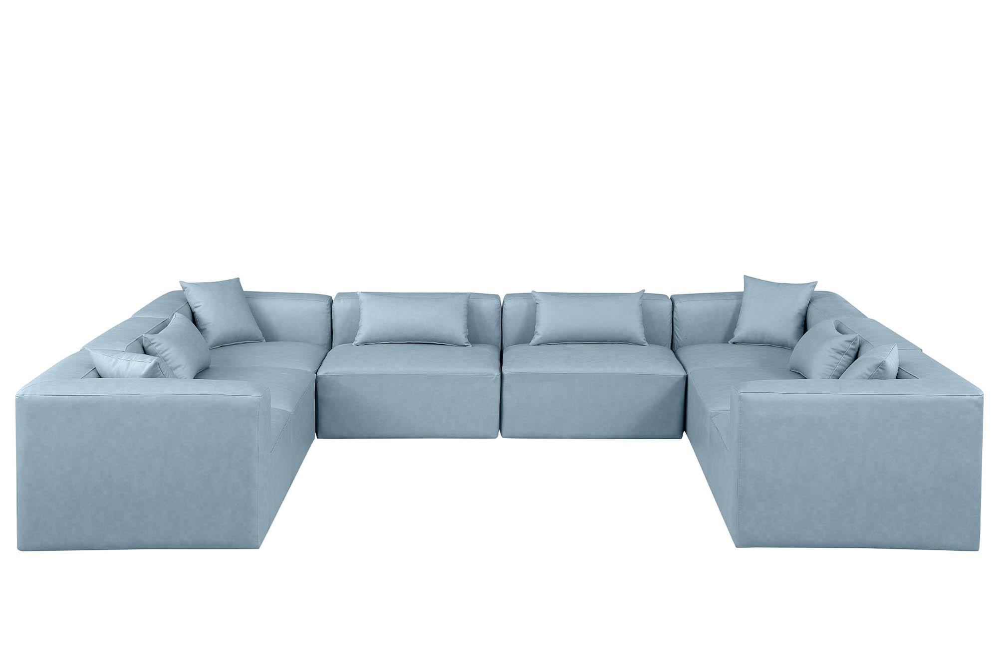 

    
Meridian Furniture CUBE 668LtBlu-Sec8A Modular Sectional Sofa Light Blue 668LtBlu-Sec8A
