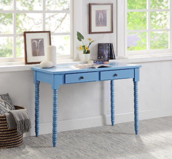 

    
Blue Finish Writing Desk  by Acme Furniture Altmar 93009
