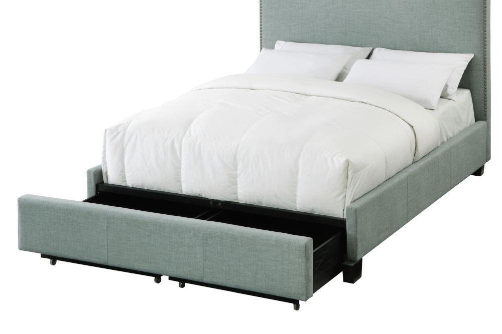 

                    
Modus Furniture ARIANA STORAGE Storage Bed Blue-green Fabric Purchase 

