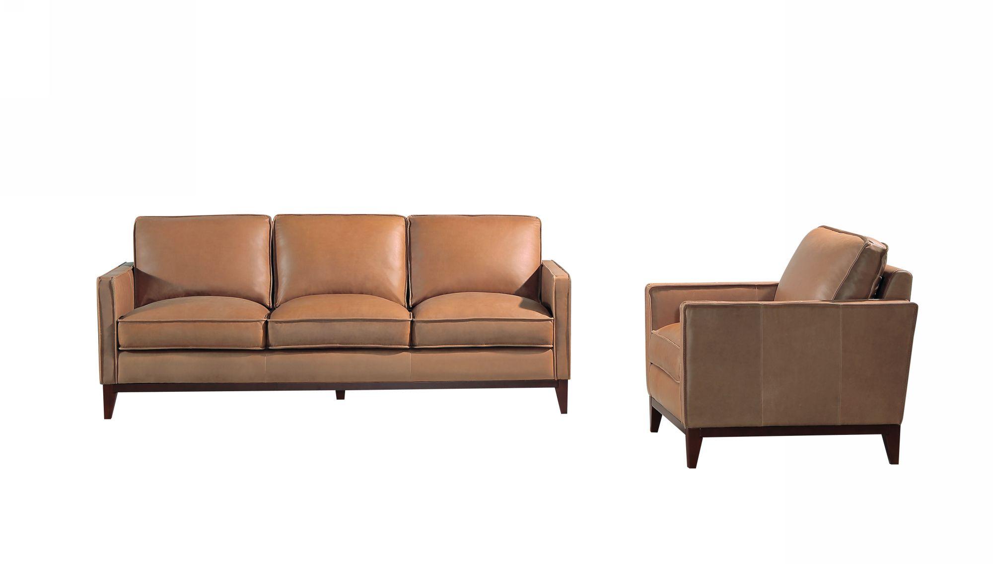 

                    
VIG Furniture VGCA6394-BRN-CH Arm Chair Brown Italian Leather Purchase 
