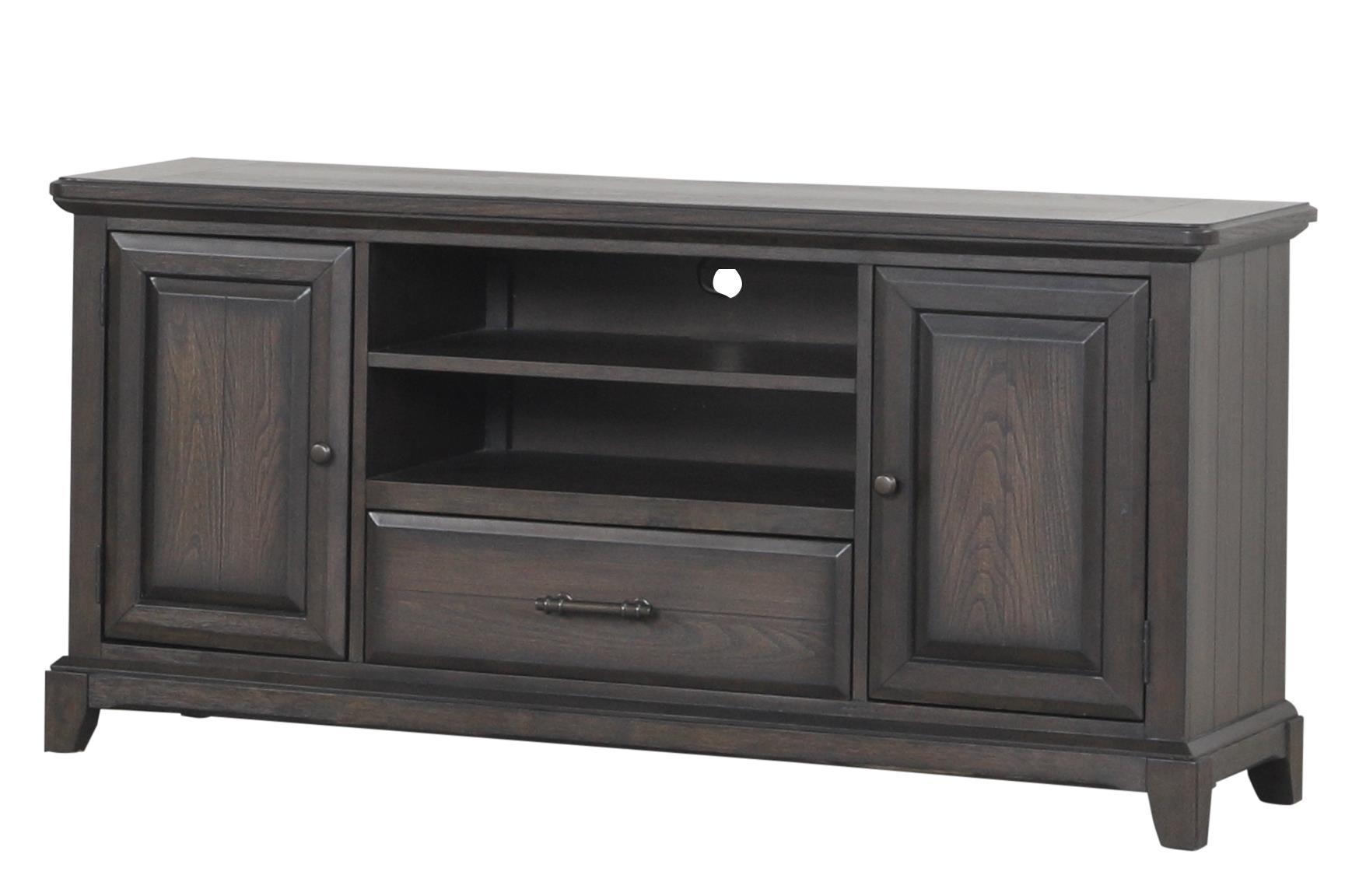 Modern, Traditional TV Stand BELLAMY 3920-060 3920-060 in Brown 