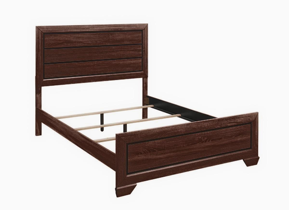 

    
Crown Mark Farrow Panel Bed Brown B5510-Q-Bed
