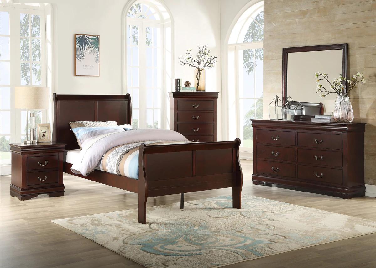 

                    
Crown Mark Louis Philip Panel Bed Brown  Purchase 
