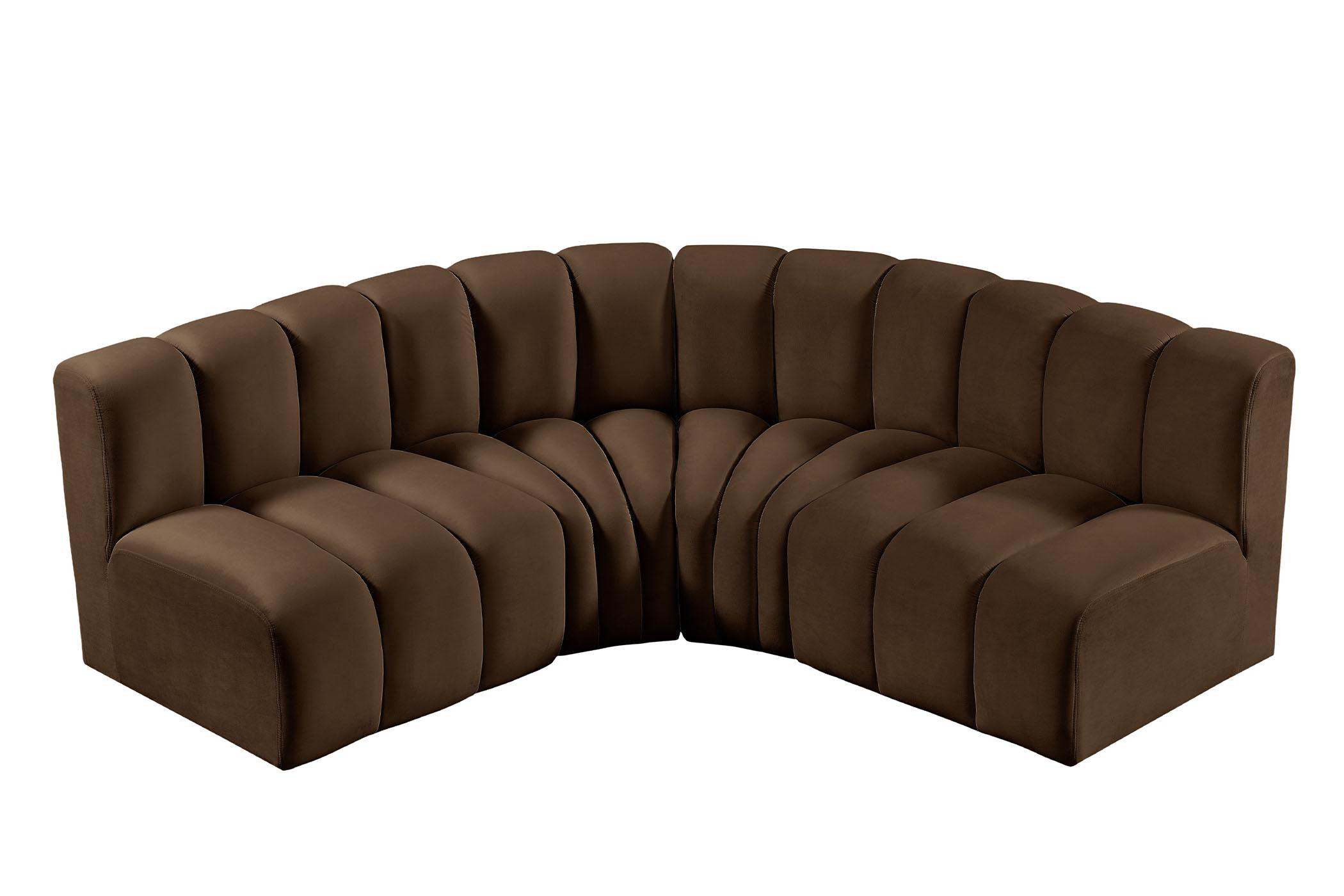 

    
Meridian Furniture ARC 103Brown-S4B Modular Sectional Sofa Brown 103Brown-S4B

