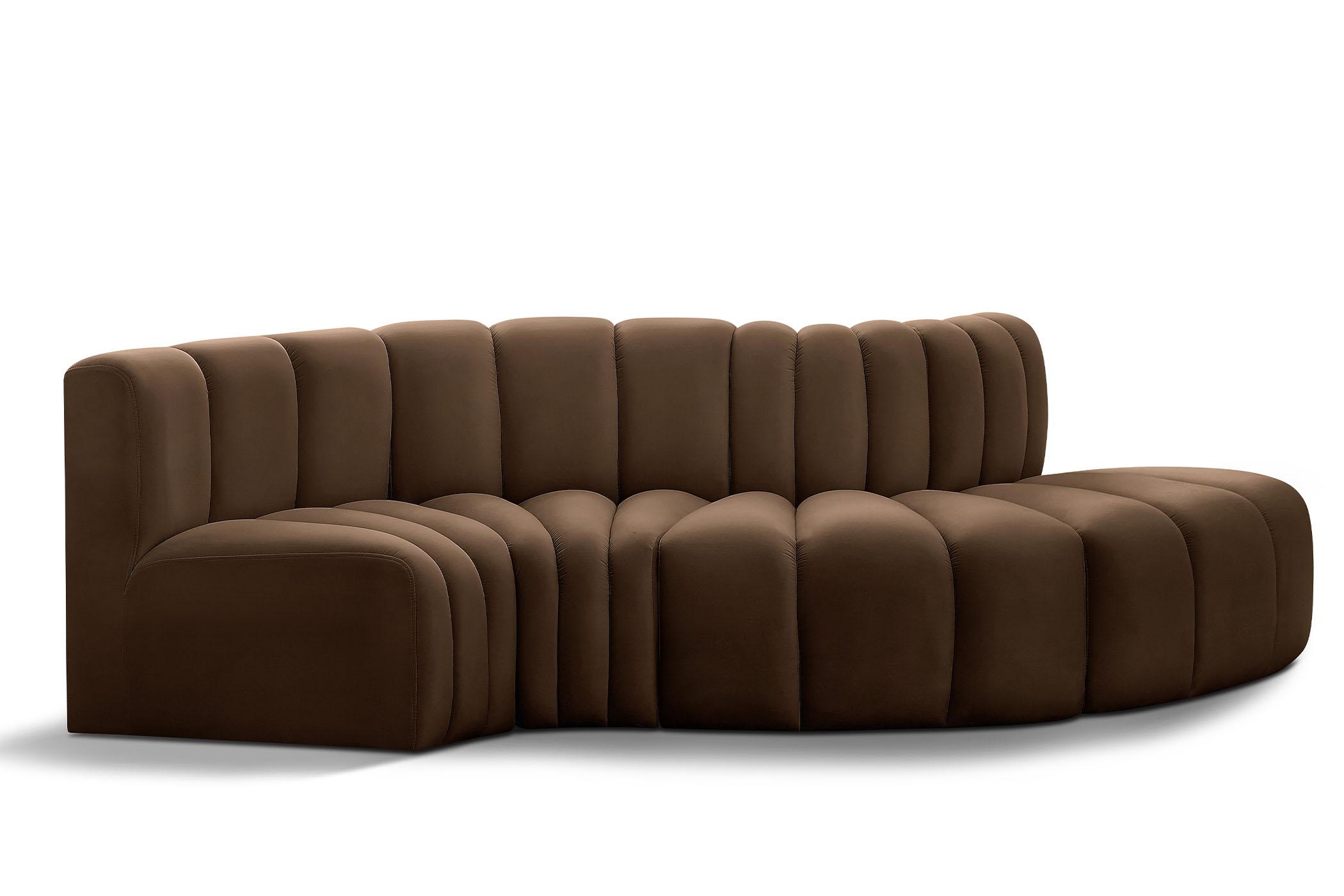 

    
103Brown-S4D Meridian Furniture Modular Sectional Sofa
