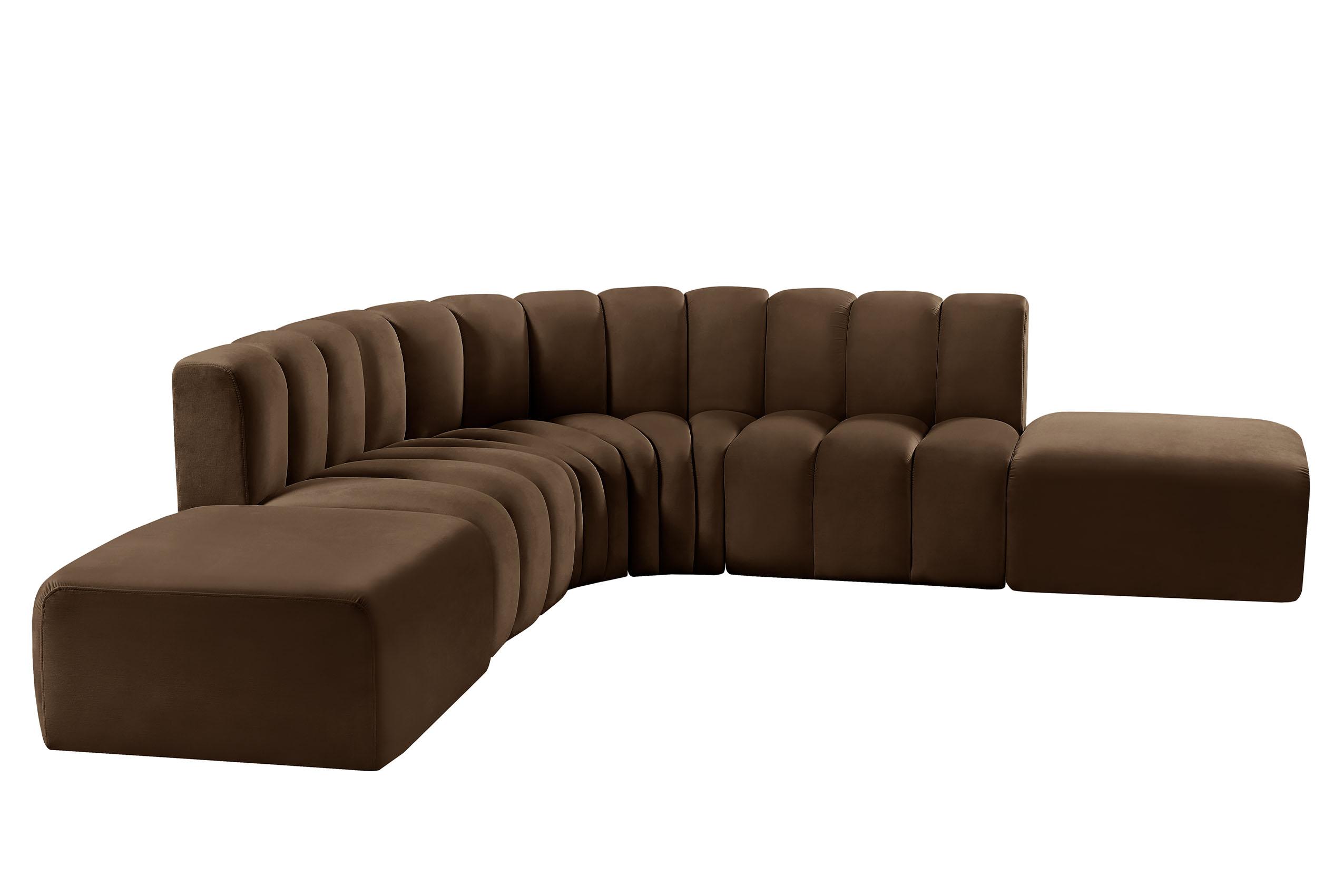 

    
Meridian Furniture ARC 103Brown-S6C Modular Sectional Sofa Brown 103Brown-S6C
