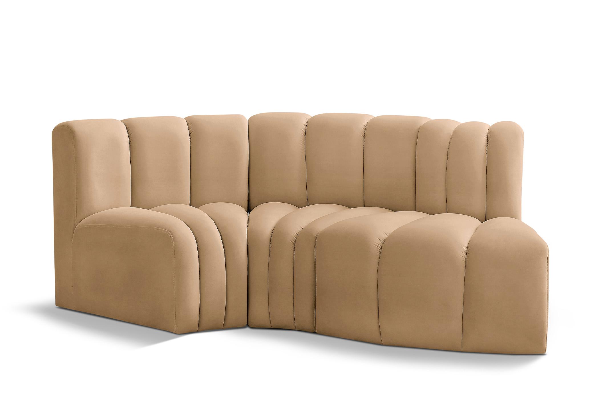 

    
Meridian Furniture ARC 103Camel-S3D Modular Sectional Sofa Camel 103Camel-S3D
