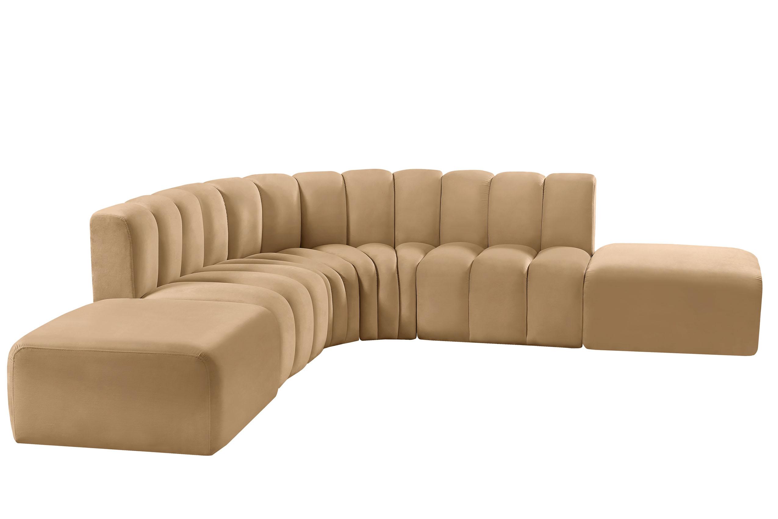 

    
Meridian Furniture ARC 103Camel-S6C Modular Sectional Sofa Camel 103Camel-S6C
