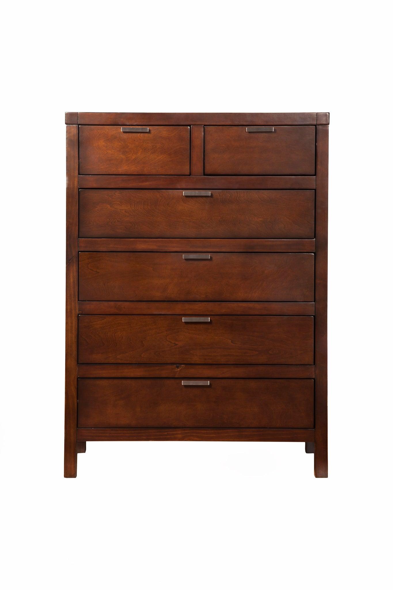 Modern, Traditional Chest CARMEL JR-05 in Cappuccino 
