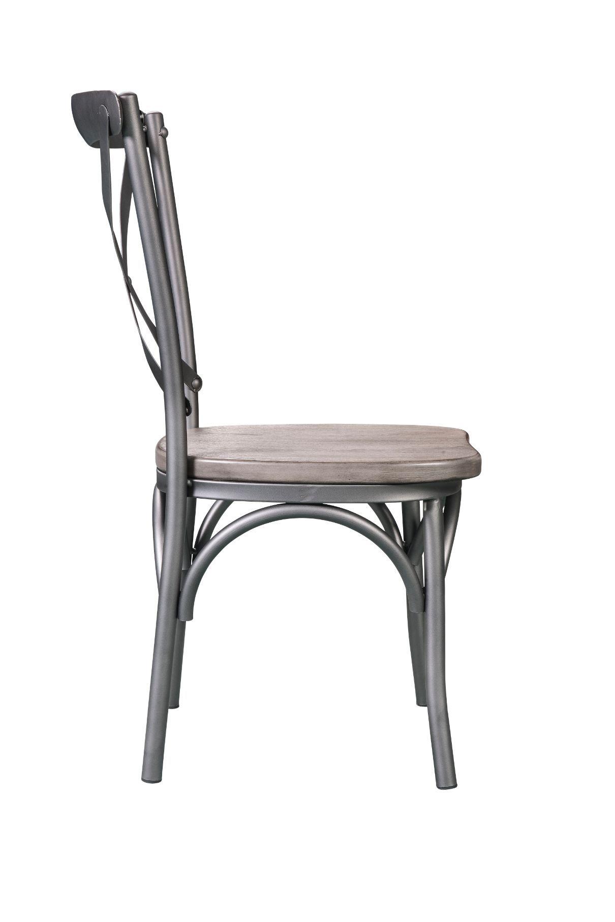 

    
Acme Furniture Kaelyn II Side Chair Set Oak 60122-2pcs
