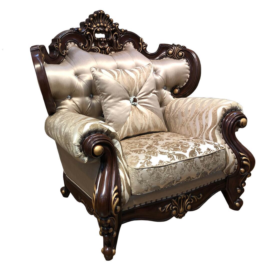 

        
Cosmos Furniture Jade Sofa Loveseat and Chair Set Cherry Fabric 810053740279
