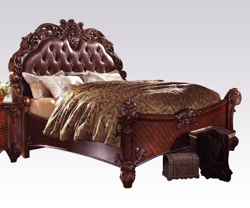 

        
Acme Furniture Vendome-22000Q Panel Bedroom Set Cherry Polyurethane 0840412941207
