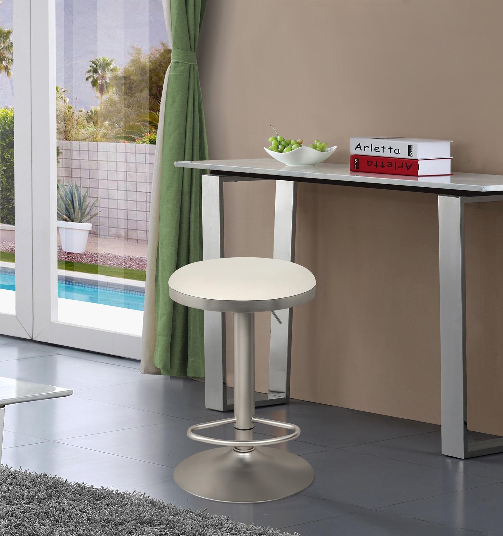 

    
Meridian Furniture BRODY 956White-C Adjustable Stool Set Chrome/White 956White-C-Set-2
