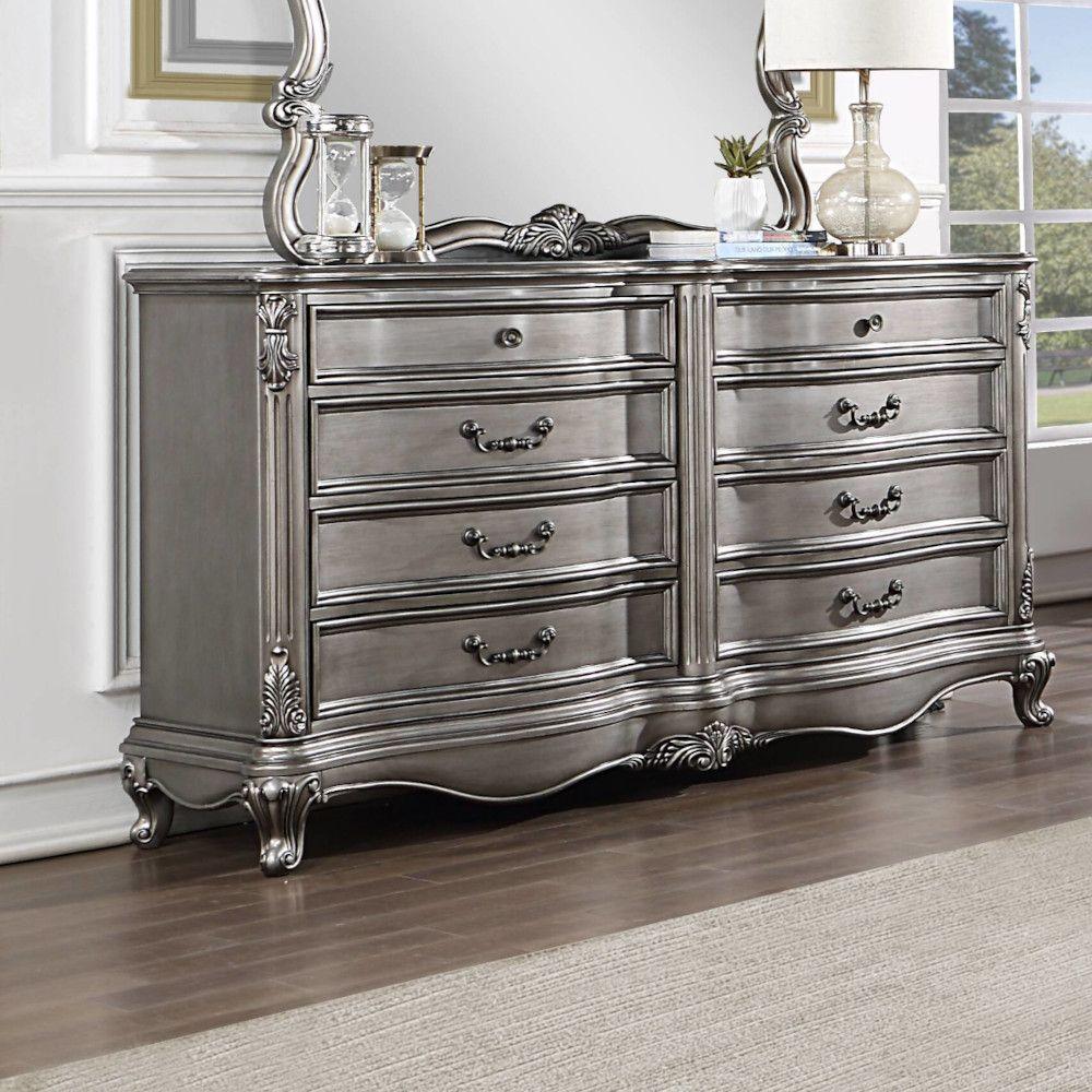 Acme Furniture Ariadne Dresser With Mirror BD00606-D-2PCS Dresser With Mirror