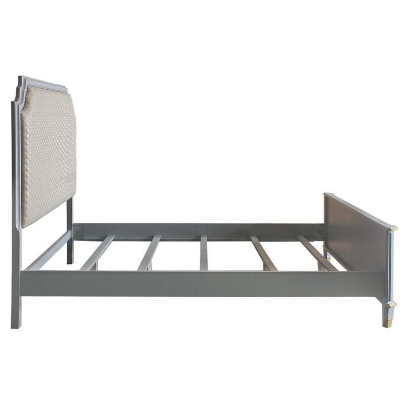 

    
Acme Furniture House Marchese California king bed Gray 28874CK
