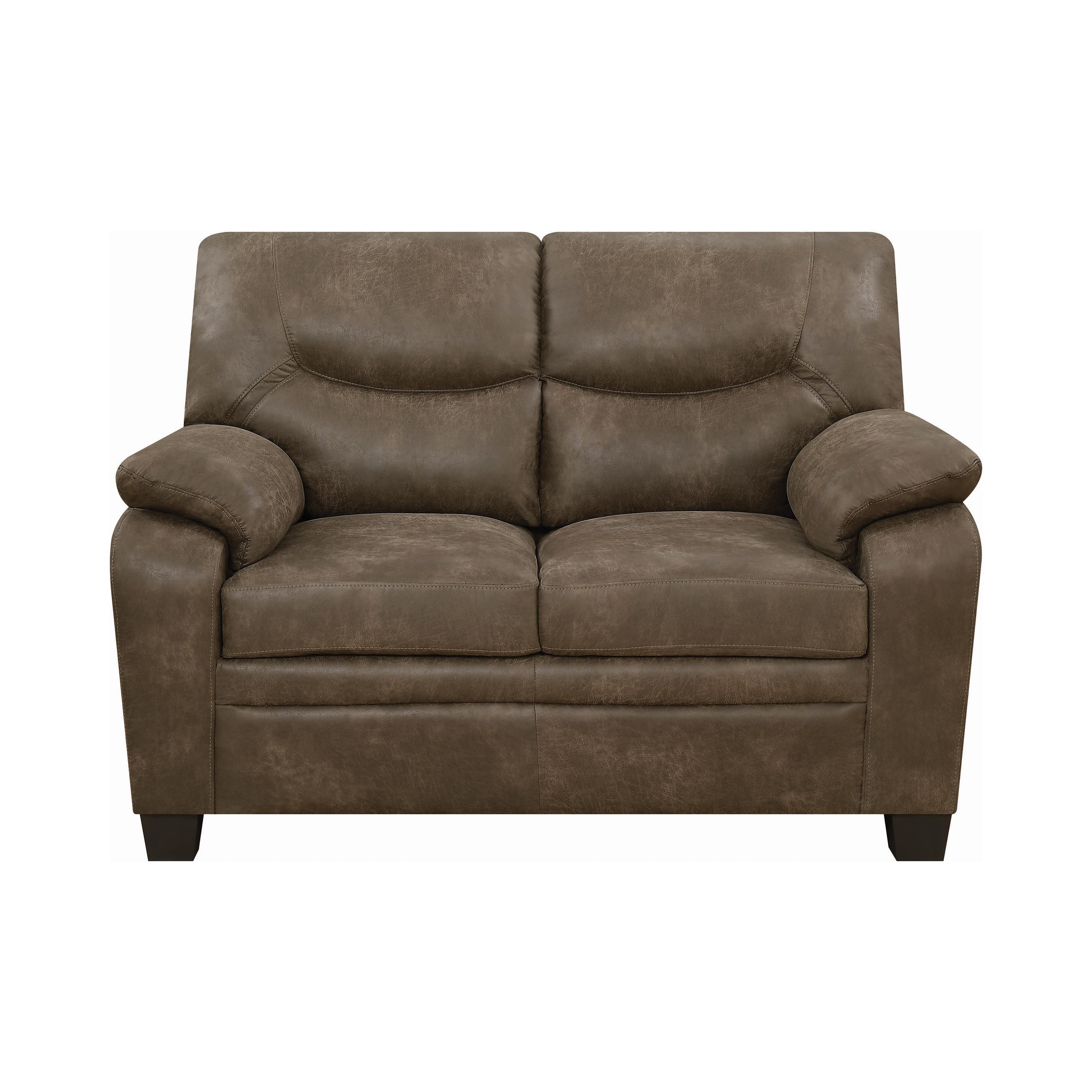 Classic Loveseat 506562 Meagan 506562 in Brown 