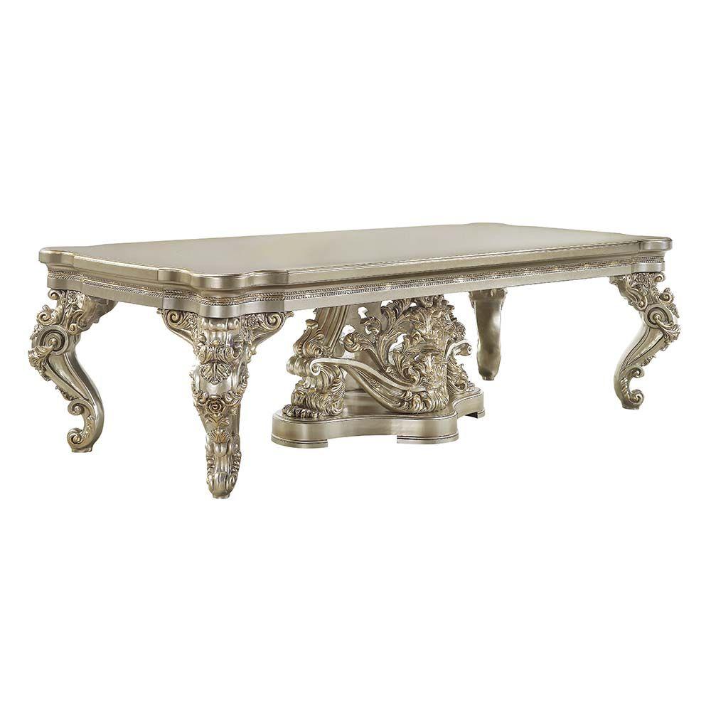 Classic Dining Table Danae Dining Table DN01197-DT DN01197-DT in Gold, Champagne 