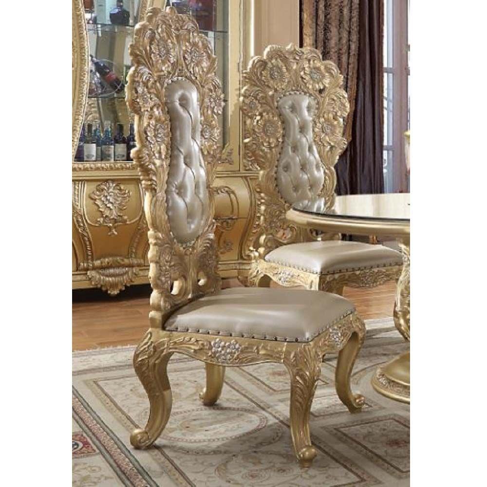 

                    
Buy Classic Gold Composite Wood Dining Room Set 11PCS Acme Furniture Cabriole DN01482-T-11PCS
