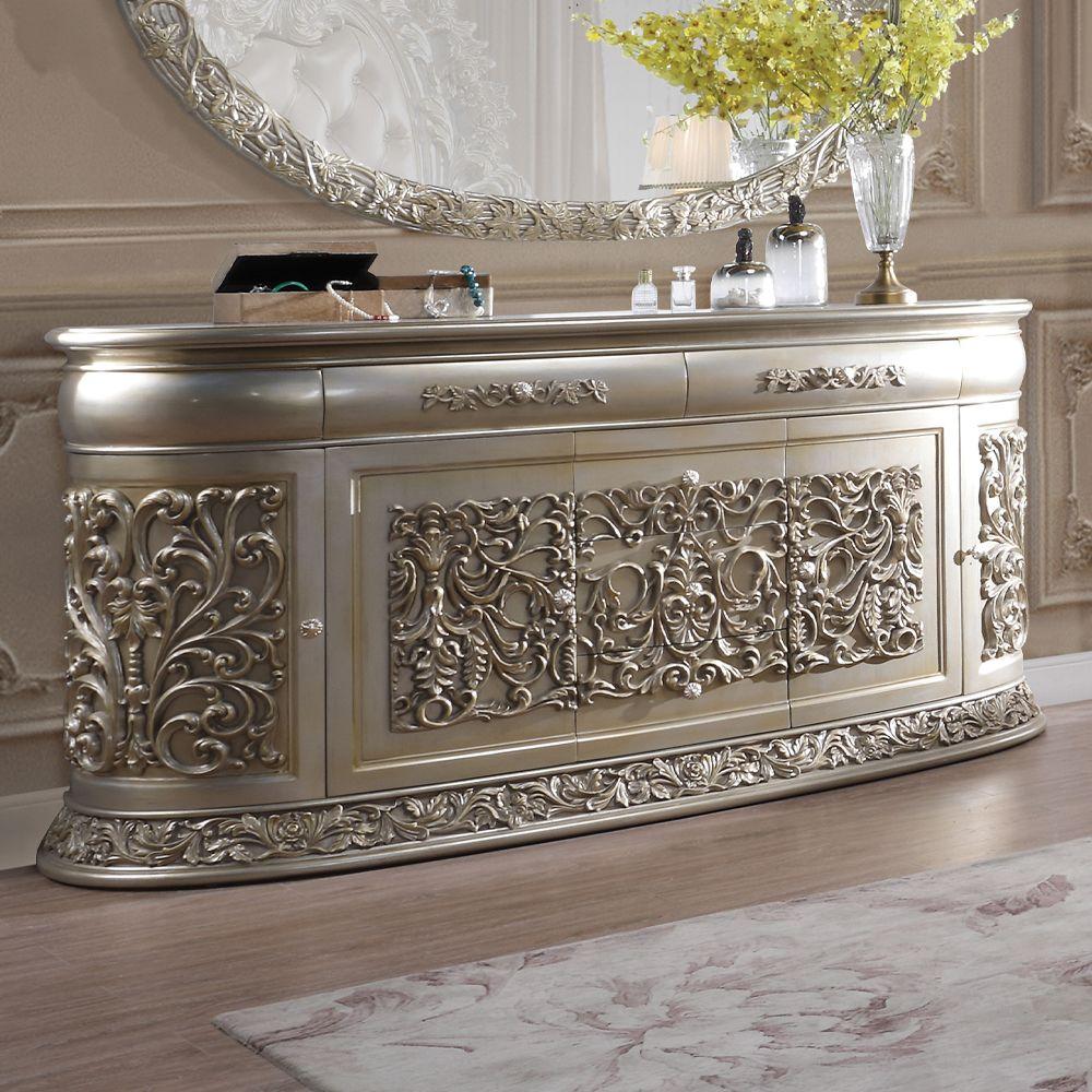 

    
Classic Gold Composite Wood Dresser + Mirror Acme Furniture Sorina BD01244-D-2PCS
