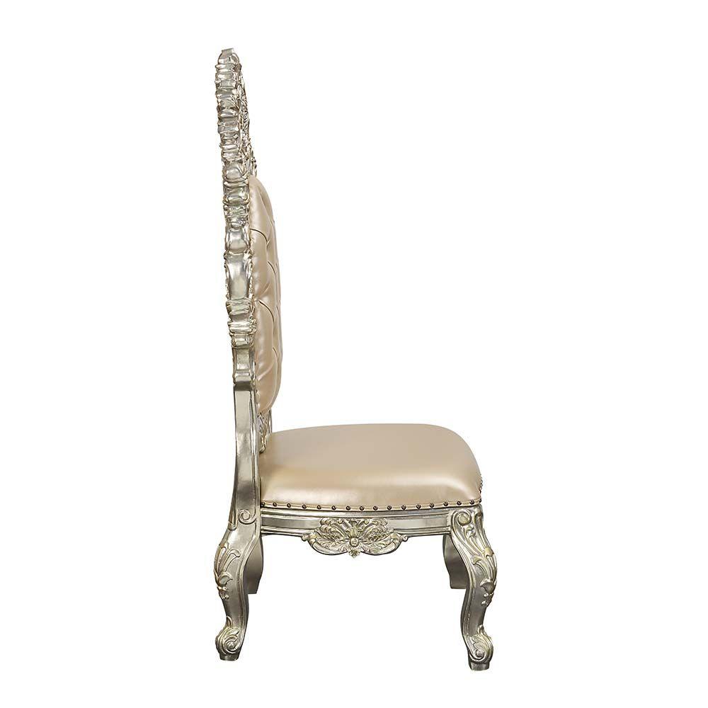 

    
Classic Gold Composite Wood Side Chairs Set 2PCS Acme Furniture Sorina DN01209-SC-2PCS
